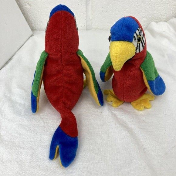 Ty 4197 Beanie Baby "Jabber The Parrot Tropical Bird" Retired - Picture 4 of 7
